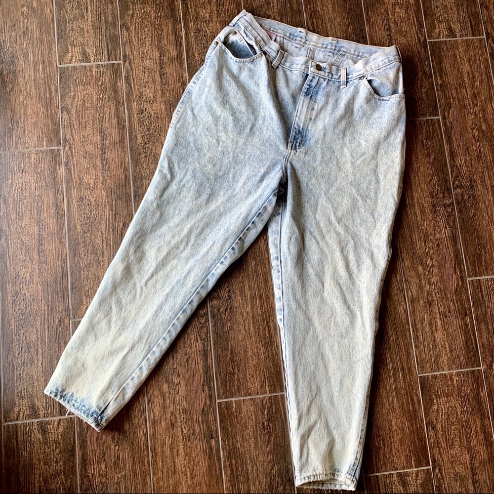 Vintage PS Gitano High Waist Acid Wash Mom Jeans